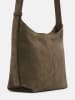 Liebeskind Berlin Leder-Umhängetasche "Demi" in Khaki - (B)19 x (H)20 x (T)10 cm