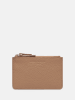 Liebeskind Berlin Leren portemonnee "Star XS" beige - (B)13,5 x (H)8,5 x (D)0,5 cm