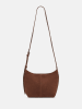 Liebeskind Berlin Leder-Umhängetasche "Demi" in Hellbraun - (B)19 x (H)20 x (T)10 cm