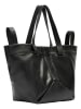Liebeskind Berlin Leren shopper zwart - (B)47 x (H)34 x (D)18 cm