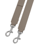 Liebeskind Berlin Umhängeriemen in Taupe - (L)108 cm
