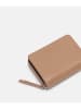 Liebeskind Berlin Leder-Geldbörse "Alexis M" in Beige - (B)11 x (H)8,5 x (T)3 cm