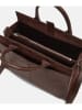 Liebeskind Berlin Leder-Henkeltasche "Blake" in Braun - (B)34 x (H)28 x (T)14 cm