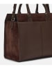 Liebeskind Berlin Leren handtas "Blake" bruin - (B)34 x (H)28 x (D)14 cm