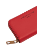 Liebeskind Berlin Leren portemonnee "Jo" rood - (B)11,5 x (H)8 x (D)2 cm