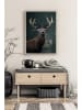 Ars Longa Druk artystyczny "Strong Deer" w ramce - 70 x 50 cm