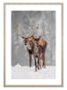 Ars Longa Gerahmter Kunstdruck "Deers Walk" - (L)70 x (B)50 cm