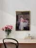 Ars Longa Gerahmter Kunstdruck "Tea in the living room" - (L)70 x (B)50 cm