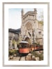 Ars Longa Ingelijste kunstdruk "Tram on Mallorca" - (L)70 x (B)50 cm