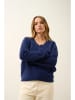 Just Cashmere Kaschmir-Pullover "Amrita" in Dunkelblau