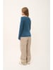 Just Cashmere Kaschmir-Pullover "Joyce" in Blau