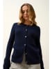 Just Cashmere Kaschmir-Cardigan "Laura" in Dunkelblau