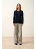 Just Cashmere Kaschmir-Cardigan "Laura" in Dunkelblau