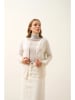 Just Cashmere Kaschmir-Cardigan "Laura" in Weiß