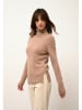 Just Cashmere Kasjmieren coltrui "Lexie" beige