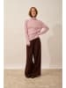 Just Cashmere Kasjmieren coltrui "Lexie" lichtroze