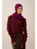 Just Cashmere Kasjmieren trui "Lexini" bordeaux