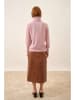 Just Cashmere Kaschmir-Rollkragenpullover in Rosa