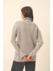 Just Cashmere Kaschmir-Pullover "Louise" in Grau