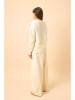 Just Cashmere Kaschmir-Pulloverullover "Louna" in Creme