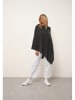 Just Cashmere Kaschmir-Poncho "Meredith" in Anthrazit