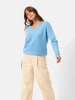 Just Cashmere Kaschmir-Pullover "Nora" in Hellblau