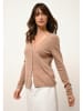 Just Cashmere Kasjmieren vest "Norma" camel