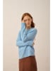 Just Cashmere Kasjmieren trui "Oceane" lichtblauw