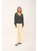 Just Cashmere Kaschmir-Pullover "Phoebe" in Khaki