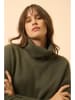 Just Cashmere Kaschmir-Rollkragenpullover "Romane" in Khaki