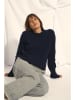 Just Cashmere Kaszmirowy sweter "Sarah" w kolorze granatowym