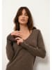 Just Cashmere Kaschmir-Kleid "Tracy" in Braun