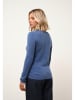 Just Cashmere Kaszmirowy sweter "Vivian" w kolorze niebieskim