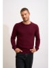 Just Cashmere Kasjmieren trui "Gabin" bordeaux