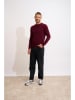 Just Cashmere Kaschmir-Pullover "Howard" in Bordeaux