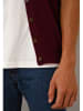Just Cashmere Kasjmieren gilet "Lana" bordeaux