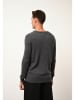 Just Cashmere Kasjmieren trui "Nathan" antraciet