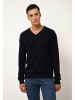 Just Cashmere Kaschmir-Pullover "Tom" in Dunkelblau