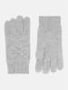 Just Cashmere Kaschmir-Handschuhe "Lucy" in Grau