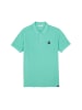 Garcia Koszulka polo w kolorze turkusowym