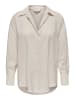 ONLY Carmakoma Bluse in Beige
