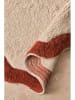 Ellos Home Badmat "Scallop" rood/crème