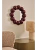Ellos Home Wandspiegel "Mila" bordeaux - Ø 50 cm