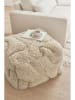 Ellos Home Pouf "Island" in Beige - (H)60 x Ø 60 cm