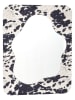 Ellos Home Wandspiegel "Cow" in Schwarz/ Weiß - (B)70 cm 