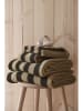 Ellos Home 4tlg. Handtuchset "Saga" in Dunkelblau/ Beige