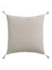 Ellos Home Linnen kussenhoes "Candice" beige