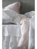 Ellos Home Linnen bedrok "Candice" wit
