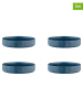 Björn 4er-Set: Suppenteller "Scandi" in Dunkelblau - Ø 21,5 cm