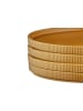 Björn 4-delige set: dinerborden "Scandi" okergeel - Ø 27,5 cm